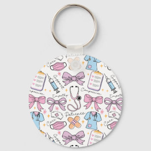 Chaveiro Pulseira de Enfermeira Personalizada Nome de Enf
