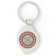 Pulseira de Flor Solar de Trypillian em forma de F