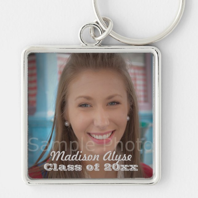 Chaveiro Pulseira de Formatura Personalizada (Frente)