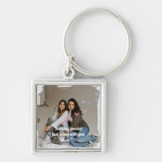 Chaveiro Pulseira de Foto com Amor Materno Personalizado