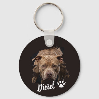 Chaveiro Pulseira de Foto de Cachorro Personalizada com Nom