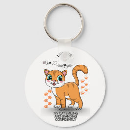 Chaveiro Pulseira de Gato Fofa | Acessório de Gatinho Adorá