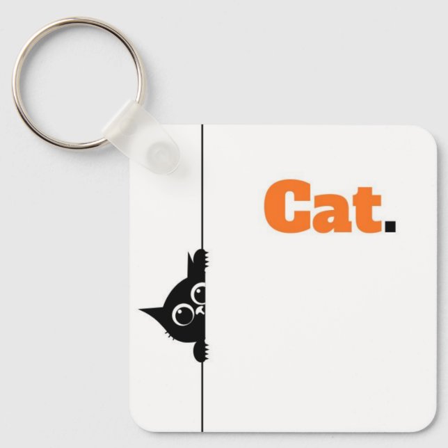 Chaveiro Pulseira de Gato Just One More (Frente)