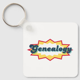 Chaveiro Pulseira de Genealogia de Quadrinhos Pop