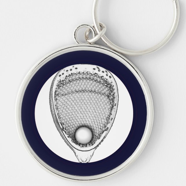 Chaveiro Pulseira de goleiro de Lacrosse (Frente)