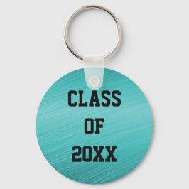 Chaveiro Pulseira de graduação da turma Teal de 20xx
