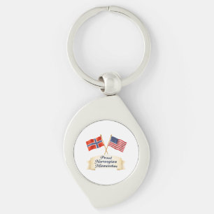 Chaveiro Pulseira de Herança Norueguesa de Minnesotan Orgul