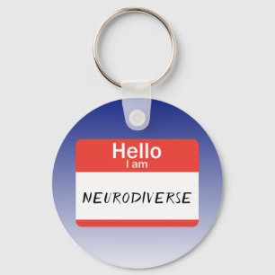 Chaveiro Pulseira de Identificação Neurodiversa