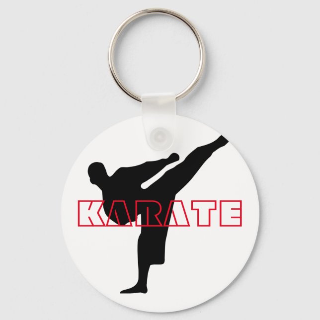 Chaveiro Pulseira de Karatê (Frente)