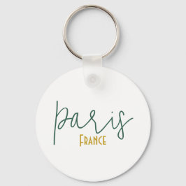 Chaveiro Pulseira de Lembrança de Paris, França