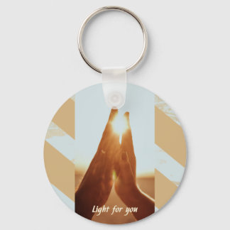 Chaveiro Pulseira de mãos à luz do sol