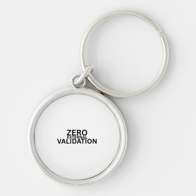 Chaveiro Pulseira de Metal Circular com Validação Externa Z (Frente)