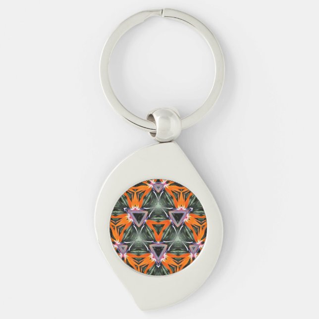 Chaveiro Pulseira de Metal O CALEIDOSCÓPIO DA VIDA (Frente)