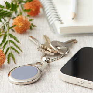 Chaveiro Pulseira de Metal Oval Cinza Resfriante