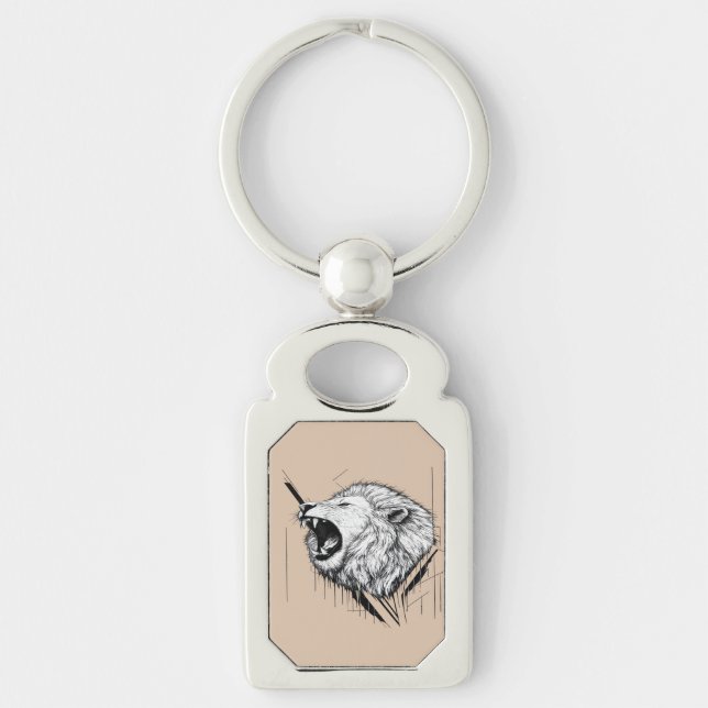 Chaveiro Pulseira de Metal Personalizada | Argola de Chaves (Frente)