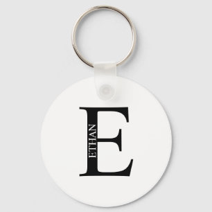 Chaveiro Pulseira de Monograma e Nome Personalizados
