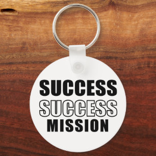 Chaveiro Pulseira de Motivação Missão de Sucesso