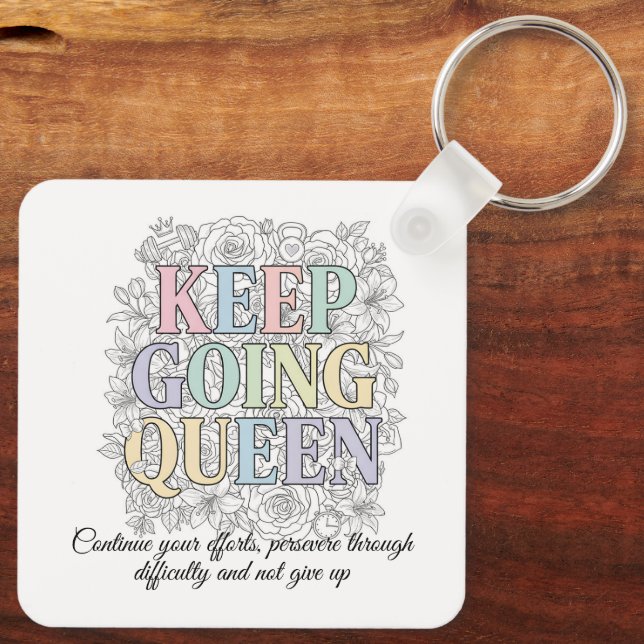 Chaveiro Pulseira de Motivação Personalizada (Verso)