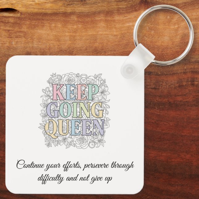 Chaveiro Pulseira de Motivação Personalizada (Verso)