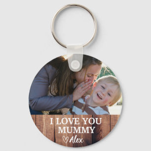Chaveiro Pulseira de Múmia Personalizada, Eu Amo Você Foto 