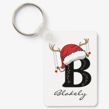 Pulseira de Natal Personalizada com Monograma para