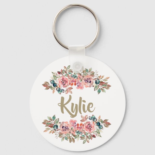Chaveiro Pulseira de Nome Personalizada | Presentes Persona (Frente)