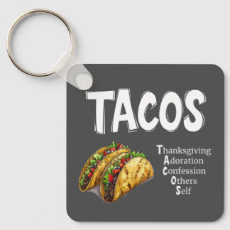 Chaveiro Pulseira de Oração TACOS