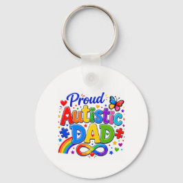 Chaveiro Pulseira de Pai Autista Orgulhoso