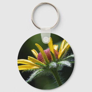 Chaveiro pulseira de pétalas de flor