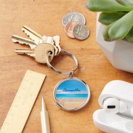 Chaveiro Pulseira de Praia Personalizada | Pulseira com Nom