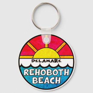 Chaveiro Pulseira de Rehoboth Beach, DELAWARE Vintage