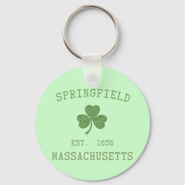 Chaveiro Pulseira de Springfield MA (Frente)