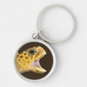 Chaveiro Pulseira de Tartaruga Marinha com Boca Aberta