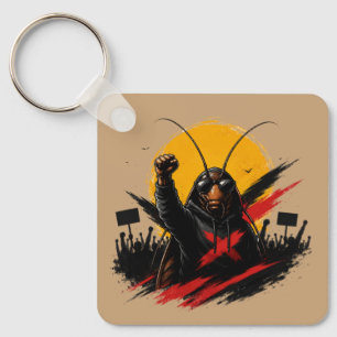 Chaveiro Pulseira de Tecla Gráfica de Barata Rebelde