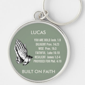 Chaveiro Pulseira de Tecla Redonda Personalizada com Afirma