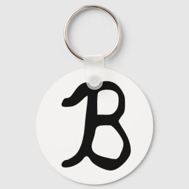 Chaveiro Pulseira de Teclas com Monograma B (Frente)