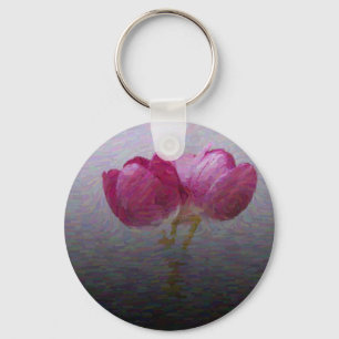Chaveiro Pulseira de Tulipas da Primavera