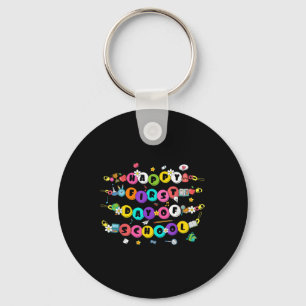 Chaveiro Pulseira Feliz Primeiro Dia De Aula De Volta às Au