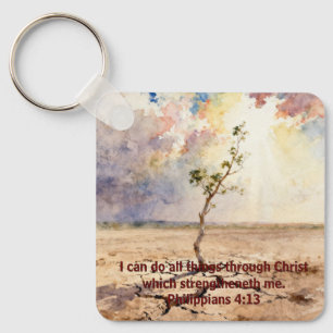 Chaveiro Pulseira Filipenses 4:13
