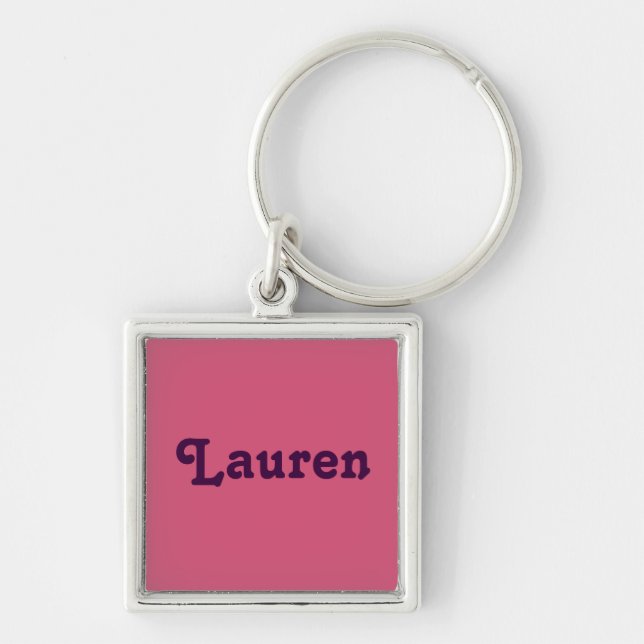 Chaveiro Pulseira Lauren (Frente)