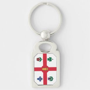 Chaveiro Pulseira patriótica com a Bandeira de Montreal, Ca
