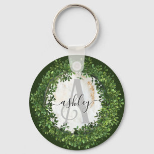 Chaveiro Pulseira Personalizada Única com Tema Botânico 