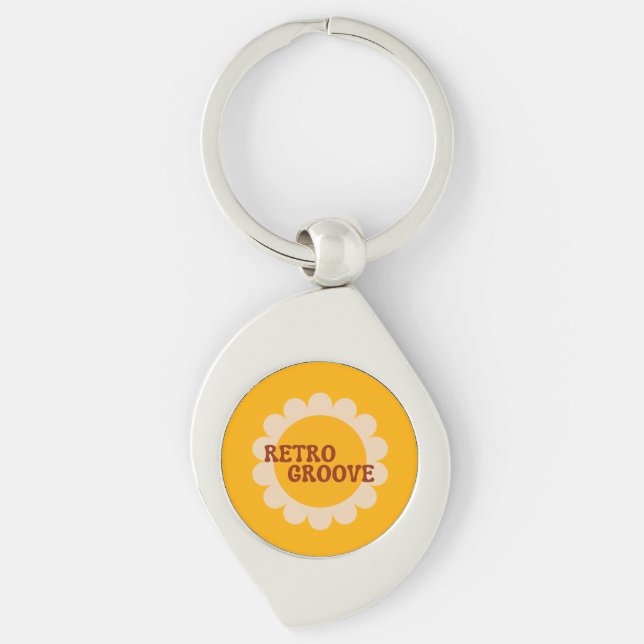Chaveiro Pulseira Retro Groove (Frente)
