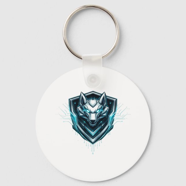 Chaveiro Pulseira Tech-Den Digital Wolf 1 (Frente)