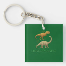 Pulseira Verde - Eu Amo Dinossauros
