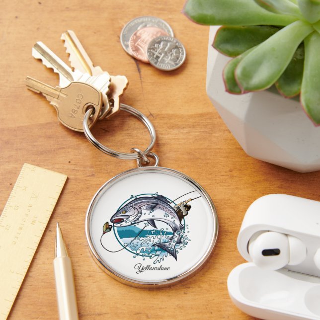 Chaveiro Pulseira-Yellowstone Fishing (Mesa)