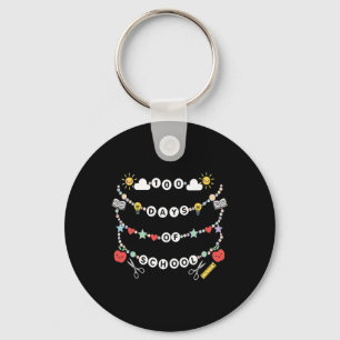 Chaveiro Pulseiras de Amizade de 100 Dias de Escola 100 Dia