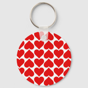 Chaveiro Pulseiras de Corações em Mosaico