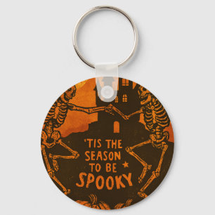 Chaveiro Pulseiras de Esqueleto Assustador do Halloween