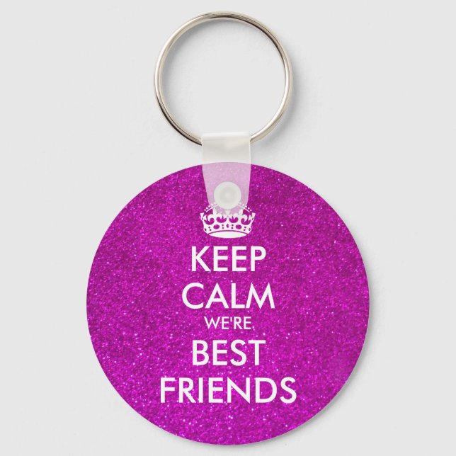 Chaveiro Pulseiras de melhores amigas para amizade de BBF (Frente)